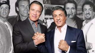 Arnold Schwarzenegger says the rivalry with Sylvester Stallone helped his career [upl. by Cromwell]