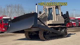 High quality used original bulldozer 320 crawler bulldozer for sale [upl. by Evered]