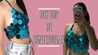 DIY Top de lentejuelas  Julieta Toledo [upl. by Retep]