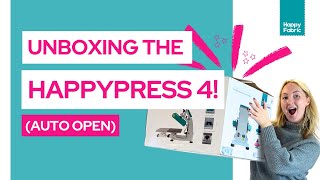 HappyPress 4 unboxing and FAQs [upl. by Gerhard]