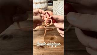 CROCHET  Cercle magique ✨ crochet tuto diy [upl. by Eniamirt]