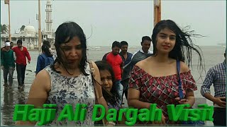 HAJI ALI DARGAH of Mumbai  haji ali dargah visit  Haji Ali Mazar  HD video [upl. by Crescin]