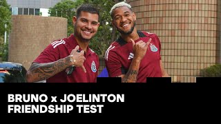 Bruno Guimarães x Joelinton  The Friendship Test 🤝 [upl. by Ellirpa230]