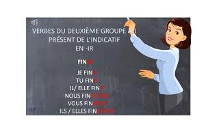 La conjugaison des verbes du deuxième groupe [upl. by Malachi]