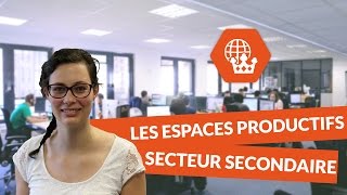 Les espaces productifs  secteur secondaire  Histoire Géographie Collège  digiSchool [upl. by Ileyan181]