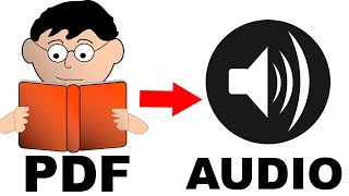 Convert PDF to AUDIOBOOKS  FOR FREE  No Code [upl. by Darwen]