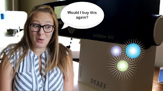 Pfaff Ambition 610 Overview and Review  Special Features  What you need to know not sponsored [upl. by Ivett]