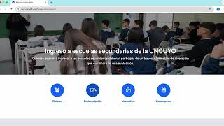 Tutorial para preinscribirte a las escuelas secundarias de la UNCUYO 2025 [upl. by Ennayrb]