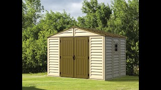 Duramax 10x8 Woodbridge Plus Outdoor Storage Shed [upl. by Errecart169]