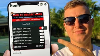 ROBLOX Mod Menu ️‍🔥GOD Mode SUPER FLY ROBUX 😈 iOS amp Android ROBLOX MOD APK [upl. by Eelyek]