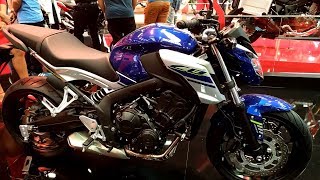 New 2018 Honda CB650F  Walkaround  Sao Paulo Moto Show 2017 [upl. by Imled]