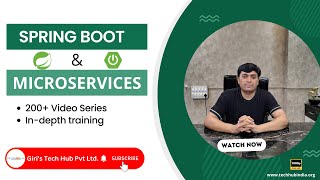 Spring Boot and Microservices  Indepth in Hindi  Giris Tech Hub Pune [upl. by Aisyle]