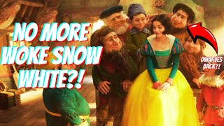 Disney REMOVES Woke Content Out of Snow White Brings Back The 7 Dwarves [upl. by Lorrayne]