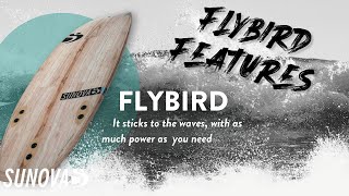 Sunova SURF Grovel  FLYBIRD features [upl. by Salocin298]