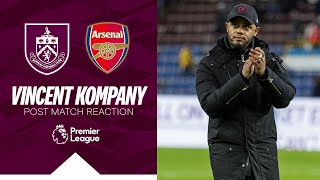 Kompany on Arsenal Defeat  REACTION  Burnley 05 Arsenal [upl. by Gonta]