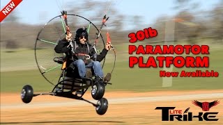 BlackHawk Paramotor Announces NEW Lite Trike For Powered Paragliding [upl. by Martreb]