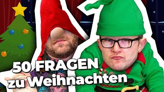 FESTLICHE FEIERTAGE FROHE FRAGEN  50 Fragen zu Weihnachten [upl. by Ydnic889]