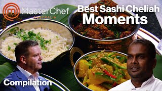 Best Sashi Cheliah Moments  MasterChef Australia  MasterChef World [upl. by Umont]