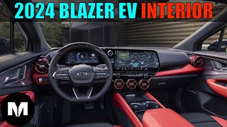 2024 Blazer EV RS Interior Tour hands on materials details features [upl. by Jaycee110]