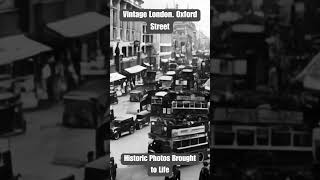 Vintage London Oxford Street history london historicphotos [upl. by Saqaw]