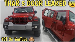 2024 Mahindra Thar 5 Door Armada LEAKED before Launch 🔥 MOST DETAILED VIDEO ✅ 5 Door Thar Price ❗️ [upl. by Irek]