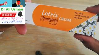 Lotrix Cream Uses in Urdu  Lotrix Lotion Permethrin  Lotrix Lotion For Scabies  draliusman [upl. by Nakada]