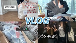 Vlog 나는야 쇼핑몰 사장⭐️ 브이로그 속 귀하신 분🤭 [upl. by Eahsram]