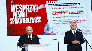 PiS w kryzysie po decyzji PKW Kaczyński apeluje o wsparcie finansowe [upl. by Tniassuot]