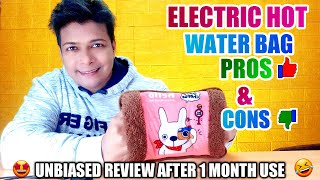 ELECTRIC HOT WATER BAG HOW TO USE  PROS amp CONS 👉 Review After 1 Month Use  By Soumens Tech 👌 [upl. by Furr]