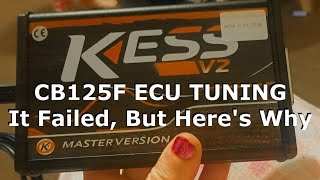 KessV2 Clone Meets Honda CB125F ECU Tuning  Spoiler Alert It Wont Work But Heres Why [upl. by Avot]