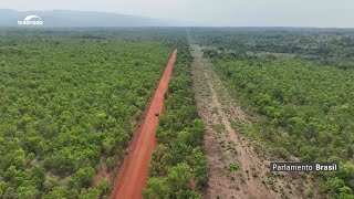 Nova estrada CuiabáChapada dos Guimarães MT030 mais segurança até o parque Audiodescrição [upl. by Clyte]