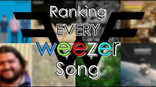 Ranking Every Weezer Song [upl. by Oettam]