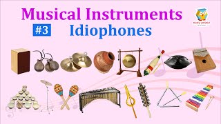 Idiophones 16 Musical Instruments Names with Pictures amp Sounds  Ethnographic Classification [upl. by Pyle]