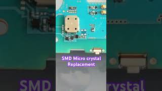 SMD Micro crystal replacement ✅ soldering crystals weller micro electronics smd [upl. by Nyrret]