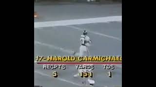 1981111 dallascowboys  philadelphiaeagles Harold Carmichael 85yard TD pass from Ron Jaworski [upl. by Ahsilav153]