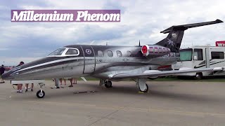 Coolest Bizjet Paint Job Ever  The Millennium Phenom [upl. by Dede160]