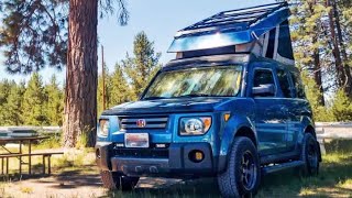 The Perfect Honda Element Camper Conversion [upl. by Maitund10]