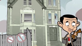 Bean Enters A Haunted House  Mr Bean Animated season 3  Full Episodes  Mr Bean [upl. by Nylirahs]