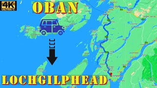 Oban to Lochgilphead  Scenic Roadtrip  A816  Argyll amp Bute Scotland 4K Drive [upl. by Davin877]