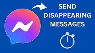 How To Send Disappearing Messages On Messenger 2024 Full Guide [upl. by Suirauqram]