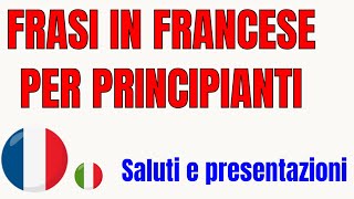 FRASI UTILI PER CONVERSAIZONE IN FRANCESE Essenziali Per Principianti [upl. by Tsiuqram]