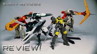 SHOKY REVIEWS GUNPLA PBANDAI Iron Blooded Orphans GJALLARHORN ARIANRHOD FLEET SET [upl. by Kentiga]