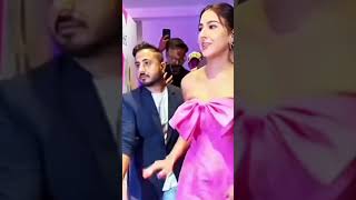 Sara Ali Khans Gorgeous Barbie Pink Outfit  A Stunning Fashion Statement saraalikhan [upl. by Grider]