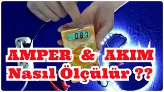 Amper AKIM Nasıl Ölçülür [upl. by Ecertak229]