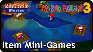 Mario Party 3  Item MiniGames [upl. by Omrellug]