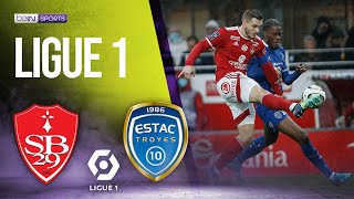 Brest vs Troyes  LIGUE 1  HIGHLIGHTS  02132022  beIN SPORTS USA [upl. by Sheffy249]