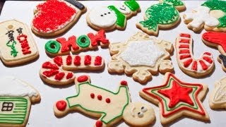 How to Make Easy Christmas Sugar Cookies  The Easiest Way [upl. by Alfie]