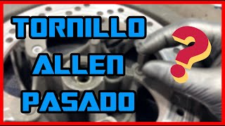 💥 🛠️ TORNILLO ALLEN PASADO O CORRIDO ¿COMO SACARLO [upl. by Ahsila7]