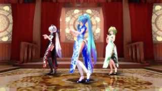 【MMD】Tda式改変チャイナで「Perfume HurlyBurly」 [upl. by Eemaj]