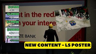 All 5 LS Tags Poster amp Spray Can Locations Guide 🗺️🎨 gta5 gta gtaonline grandtheftauto gtav [upl. by Aikan]